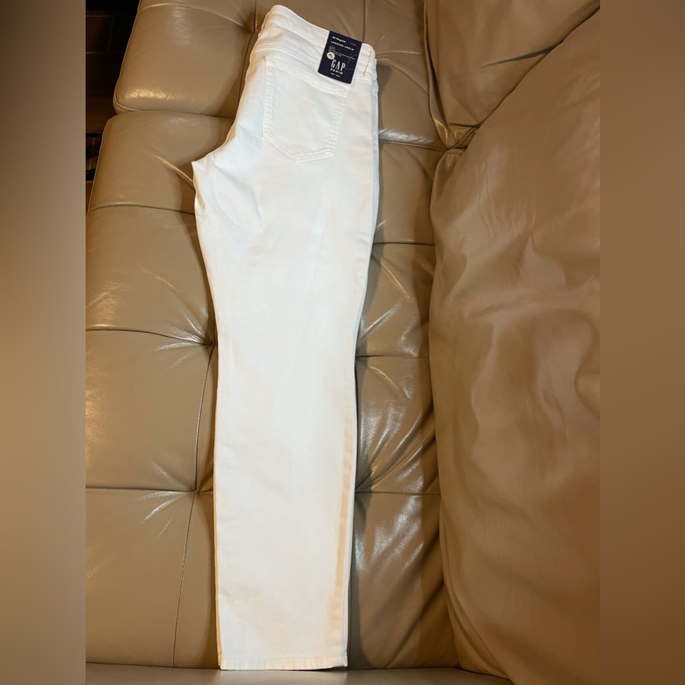 New GAP denim white legging ankle 32Regular